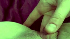 Milf teases wet folds close-up fingering pov solo horny vibes