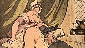 Vintage erotic drawings stir deep nostalgic desires