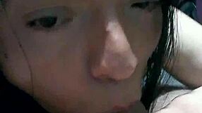 Feeling Natural Ladyboy's Passionate Oral Sex with Colombian Slut Vibes