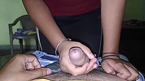 Indian Horny Student Deepthroats Teacher's Huge Cock with Dirty Talk