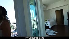 WOW, MY SEXY DAD POUNDS 18+ Fuck Toy to WILD CLIMAX!