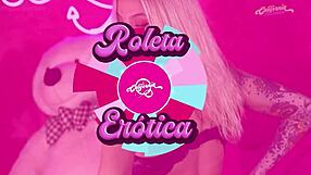 gi genesini strokes her big brazilian ass and tits in solo massage bliss.