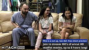 angel santana plays tampa doctor forcing freshman hitachi vibrator orgasm in hospital