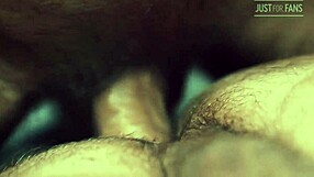 Raw passion ignites as two mature Russian men bareback fuck in Moscow garage
