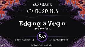 imagine edging right to the brink with this virgin's erotic audio tease for women