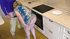 i grip her fat milf ass tight impaling it on my throbbing penis