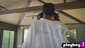 Big Ass Asian MILF Jada Kai Poses with Big Tits Babe