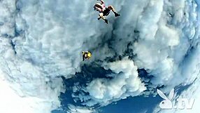 badass members exclusive skydiving jump in 1280x720 quality