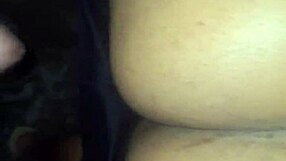 parked motorcycle in alley creampied her tight pussy right there hot slut