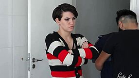 her half-sister sneaks in some forbidden temptation after she leaves