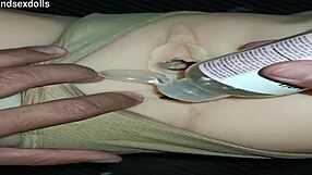 trailer quickie anal fuck with candy spreading huge ass in beige panties on desk