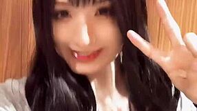 wanna see this busty crossdressing asian ladyboy quietly masturbate her tight ass?