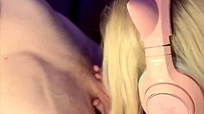 Desk pet drops to knees sucking cock anytime I sit down!