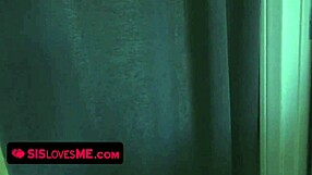 POV Teen Stepsis Riley Mae Tied Up Blowjob Shaved Pussy Fuck Fest