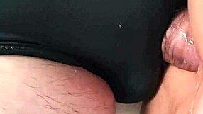 Real Fuck Doll's Shaved Ass Milks Cum in Close-Up Double Penetration Toy Play