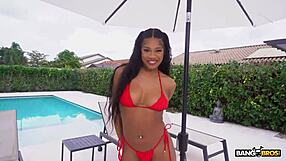 brianna moore sucks big cock outdoors then rides it hard on couch