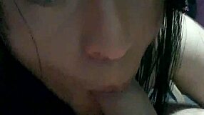 Feeling Natural Ladyboy's Passionate Oral Sex with Colombian Slut Vibes