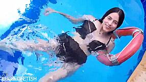 holidays turn steamy as helen star drops her clothes for naked oral penetration and hot romance