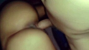 imagine this shaved village teen's wet pussy creaming hard on homemade ranch fuck orgasm