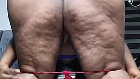 Fat Belly Ebony Mara Exotic Stands For Dripping Squirting ORGASM In Homemade Masturbation Full Video