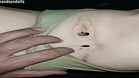 trailer quickie anal fuck with candy spreading huge ass in beige panties on desk