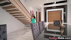 Grounded Stepdaughter Fucks Stepdad Hard to Party Tonight!