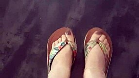 Descriptive Petite Video Showcases Delicate Feet for Fetish Fans in Detail
