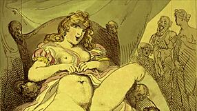 Vintage erotic drawings stir deep nostalgic desires