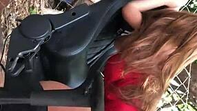 Enteada's tight ass finally takes my cock like a real fuck doll