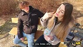 Marica Chanelle seals cuckold deal with tourist boyfriend to crash in Prague Hunt4k