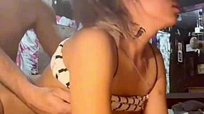 EX-GIRLFRIEND INVITES OLD CLASSMATE TO BEDROOM DURING VACATION FUN!