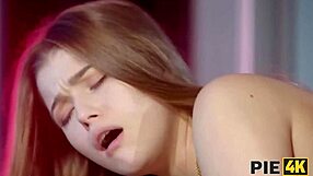 Naughty Young Bride Cheats Riding Old Groom's Big Cock Desperately