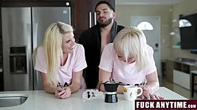boyfriend fucks short-haired gf cowgirl anytime for her rent 😍🔥