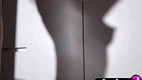 hot romanian teen model strips teasing playboy with juicy bubble butt and petite natural tits