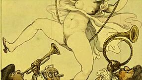 Vintage erotic drawings stir deep nostalgic desires