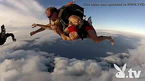 badass members exclusive skydiving jump in 1280x720 quality