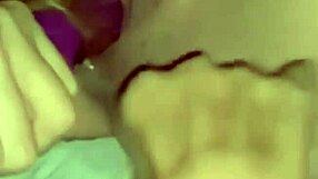 giant vibrator dildo anal insertion first time close up