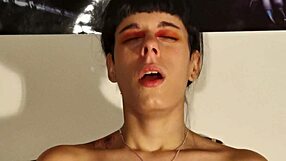 teen girl sprays huge snot sneezes all over in wild hd sneeze fetish play pt1