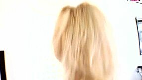 Vacation babe craves double anal cocks cumshot dirty blonde threesome