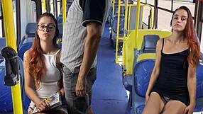 hey girl feel this hard cock rubbing your ass on the bus