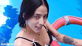 holidays turn steamy as helen star drops her clothes for naked oral penetration and hot romance