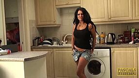 Busty Brooklyn Blue Submits to Maledom Cock Insertion and Rough Riding!