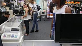 BLACK BF WATCHES PAWN MAN RAW DOG HIS TATTOOED GF!