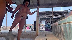 stranded thicc pawg bbw latina bends over sucks fucks big black cock stranger full video
