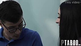 heart pounding as sheena ryder takes it public with ricky spanish