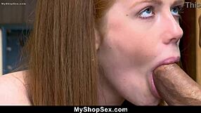 Foreign Teen Shoplifter Fucked by Officer Doggystyle