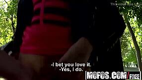 French Hussy Kimber Delice Fingers in Public Pickup