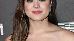 Naive sexy Hayley enters jerk-off contest unaware of the prize