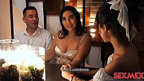 Loving Step-Daughter Carolina Guerrero Sucks Cock!