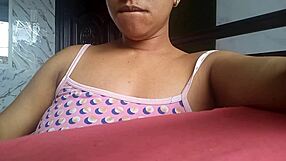 does slut stepmom's juicy pussy squirt orgasms from yard masturbation fingering?